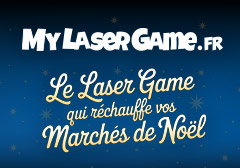 My Laser Game réchauffe vos marchés de Noël !